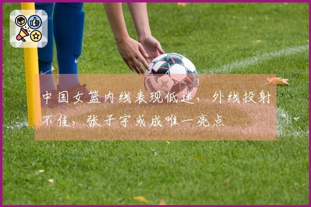 中国女篮内线表现低迷，外线投射不佳，张子宇或成唯一亮点